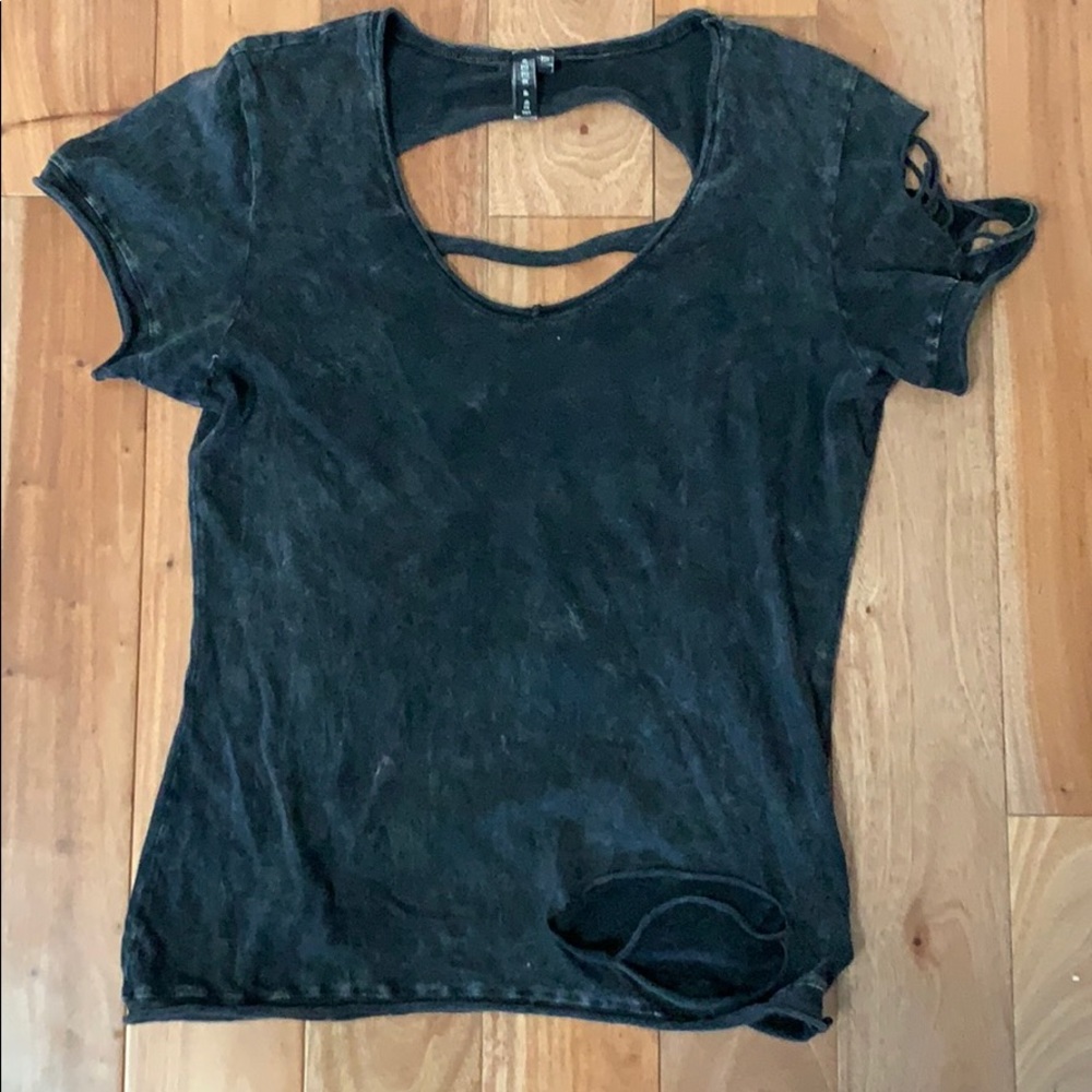 Ripped tee shirt
